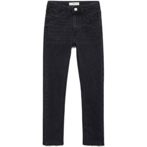 Mango Kids - Jeans - Zwart - Denim - Normale Taillehoogte
