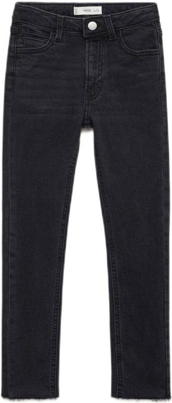 Mango Kids - Jeans - Zwart - Denim - Normale Taillehoogte