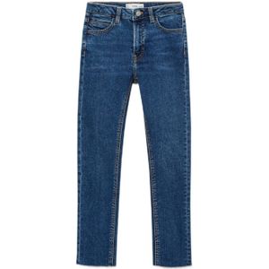 Mango - Skinny Jeans - Donkerblauw - Denim