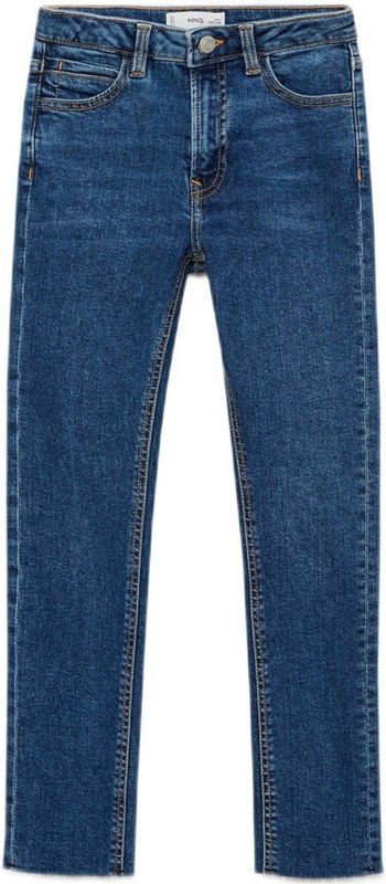 Mango - Skinny Jeans - Donkerblauw - Denim