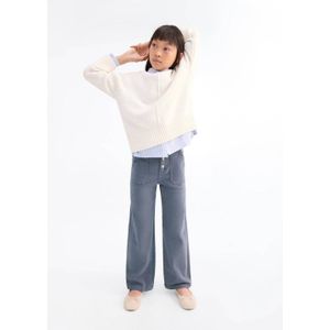 Mango - Kids - Wide Leg Jeans - Blauw