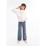 Mango - Kids - Wide Leg Jeans - Blauw