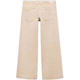 Mango Kids - Wide Leg Jeans - Beige