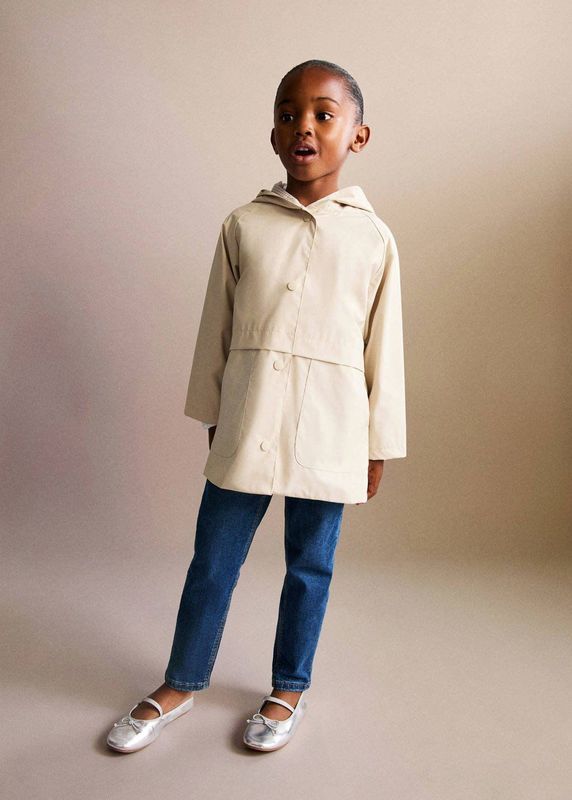 Mango Kids - Jeans - Regular Fit - Stretchdenim - Blauw