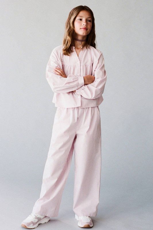 Mango Kids blouse roze