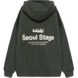 Mango Kids - Sweater - Donkergroen