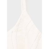 Mango Teen - Spaghetti Top - Katoen - Wit