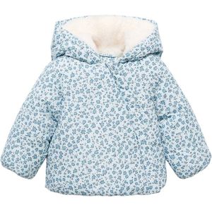 Mango - Gewatteerde Jas - Lichtblauw - Voor Meisjes - Winterjassen