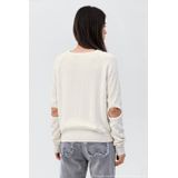 MANGO TEEN - Trui - Katoen - Met Cut-out Details - Gebreid Design