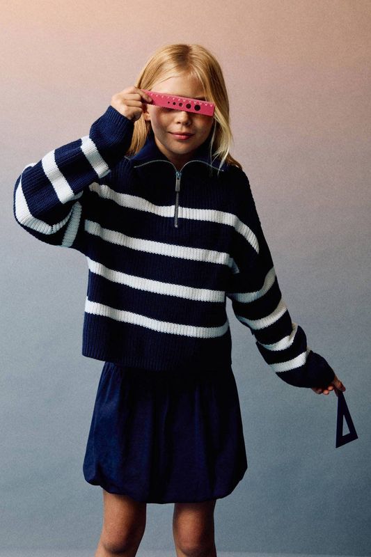 Mango - Kids - Plooirok - Katoen