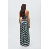 MANGO TEEN - Maxi Rok - Blauw