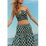 MANGO TEEN - Maxi Rok - Blauw