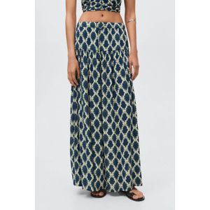 MANGO TEEN - Maxi Rok - Blauw