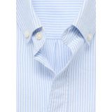 MANGO TEEN - Overhemd - Lichtblauw - 100% Katoen - Lange Mouwen