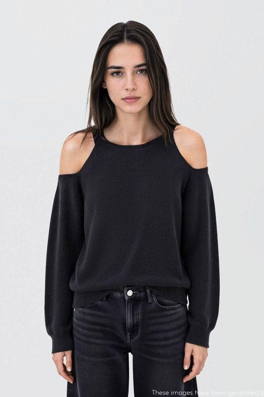 MANGO TEEN - Gebreide Trui - Antraciet