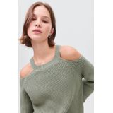 MANGO TEEN - Gebreide Trui - Groen