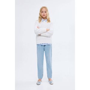 Mango Kids - Jeans - Regular Fit - Blauw - 100% Katoen