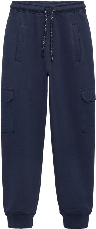 MANGO KIDS - Broek - Navy - Tapered - Sweatstof