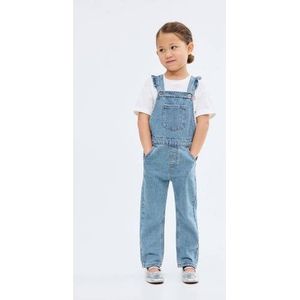 Mango Kids - Tuinbroek - 100% Katoen Denim