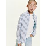 MANGO KIDS - CHROMA - Overhemd - Lichtblauw / Kersrood