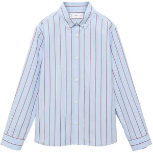 MANGO KIDS - CHROMA - Overhemd - Lichtblauw / Kersrood