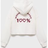 MANGO KIDS - Sweatshirt - Bordeaux - FUN