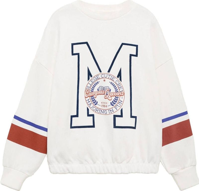 Mango Kids - Sweater - Ecru