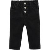 Mango - Jeans - Regular Fit - 100% Katoen - Paperbag Tailleband