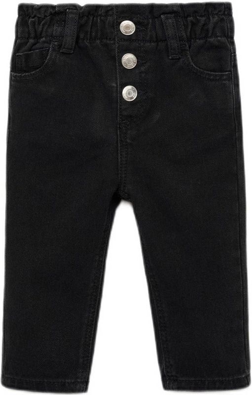 Mango - Jeans - Regular Fit - 100% Katoen - Paperbag Tailleband