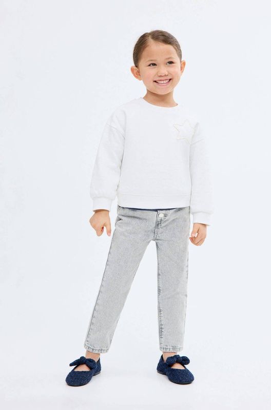 Mango Kids - Jeans - 100% Katoen - Rechte Pasvorm - Normale Taille