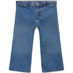 Mango - Wide Leg Jeans - Medium Blue Denim - Voor Meisjes