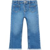 Jeans - Effen - Denim - Heavy Washed - Lang