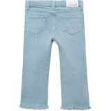 Mango Kids - Flared Jeans - Denim - Gerafelde Details - Regular Taille