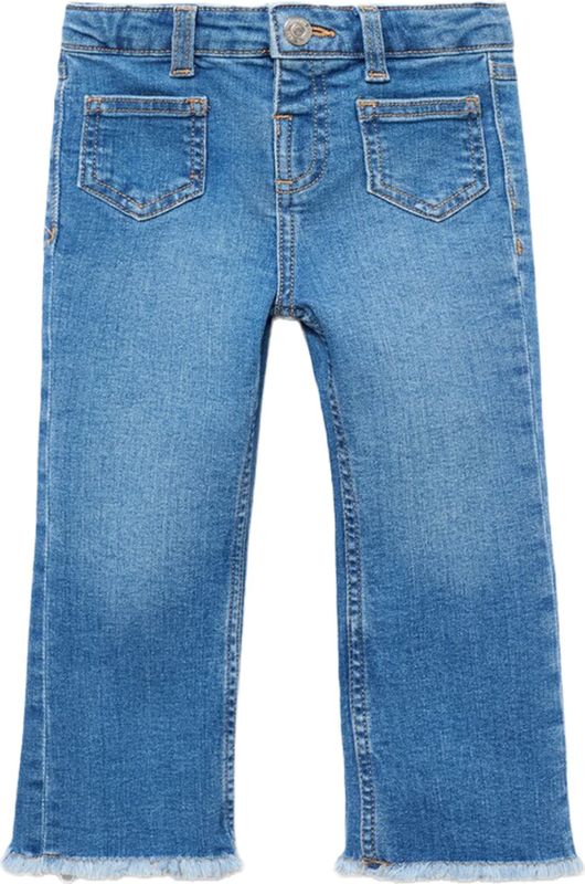MANGO KIDS - FLAREB - Jeans - Blauw - Denim