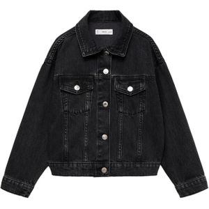 Mango Kids - Denim Spijkerjas - Grijs - Meisjes