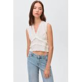 MANGO TEEN - Jeans - Wijde Pijp - Normale Taille - 100% Katoen