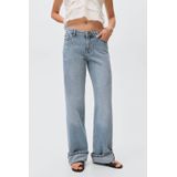 MANGO TEEN - Jeans - Wijde Pijp - Normale Taille - 100% Katoen