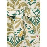 Mango Kids - Playsuit - Groen - Katoen