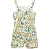 Mango Kids - Playsuit - Groen - Katoen