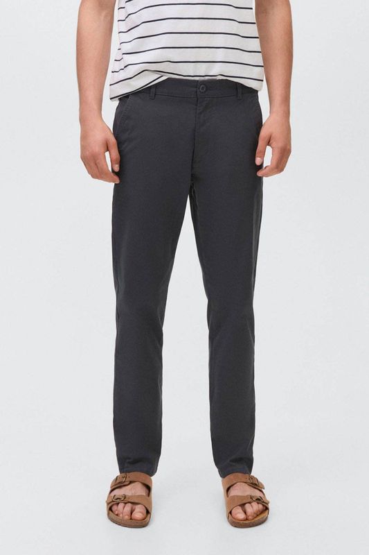 MANGO TEEN - Chino Broek - Regular Pasvorm - Katoen - Jongens