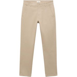 MANGO TEEN - Regular Chino - Beige - Chino Broeken