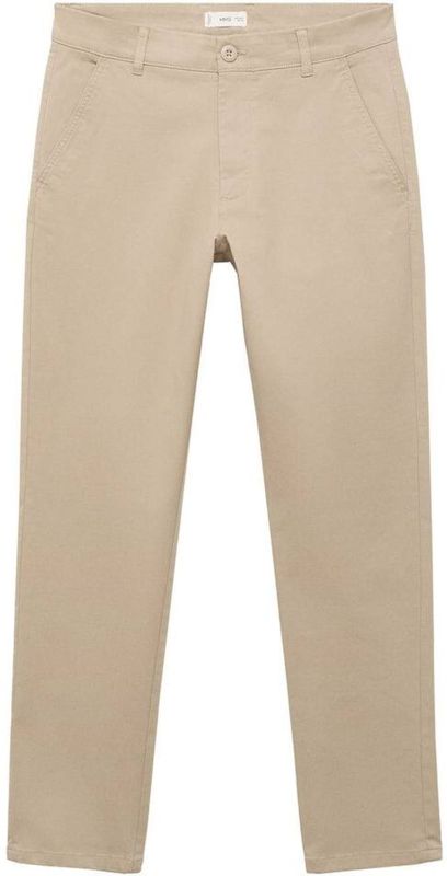 MANGO TEEN - Regular Chino - Beige - Chino Broeken