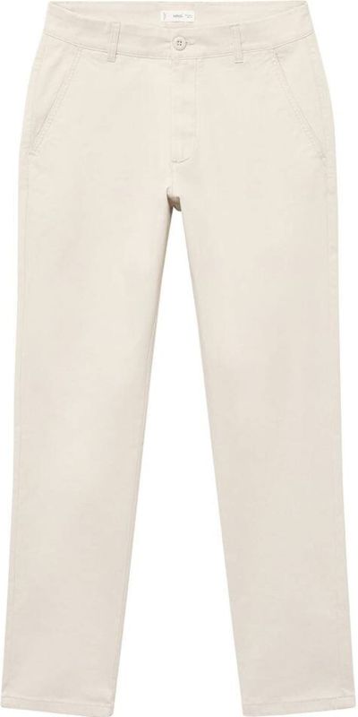 MANGO TEEN - Chino Broek - Regular Fit - Katoen - Met Handige Zakken