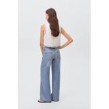 MANGO TEEN - Gilet - Wit - Mouwloos - Licht Gewatteerd - 100% Katoen