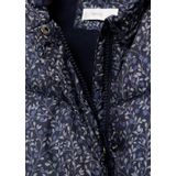 Mango Kids gewatteerde jas donkerblauw