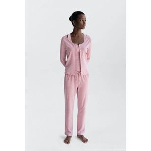 MANGO TEEN - Pyjamaset - Roze/Wit