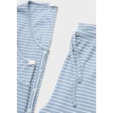 MANGO TEEN - Pyjamaset - Lichtblauw/Wit