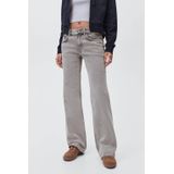 MANGO TEEN - Jeans - Rechte Pasvorm - Met Geborduurde Vlinders