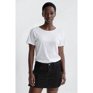 MANGO TEEN - Spijkerrok - Denim - Korte Rok - Met Studs en Cargozakken