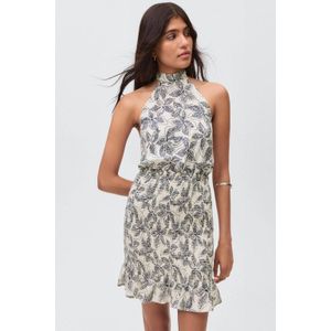 MANGO TEEN - Jurk - 100% Viscose - Spaghettibandjes - Halterkraag